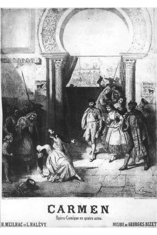 Carmen — Wikimedia Commons — Prudent-Louis Leray, 1875 poster