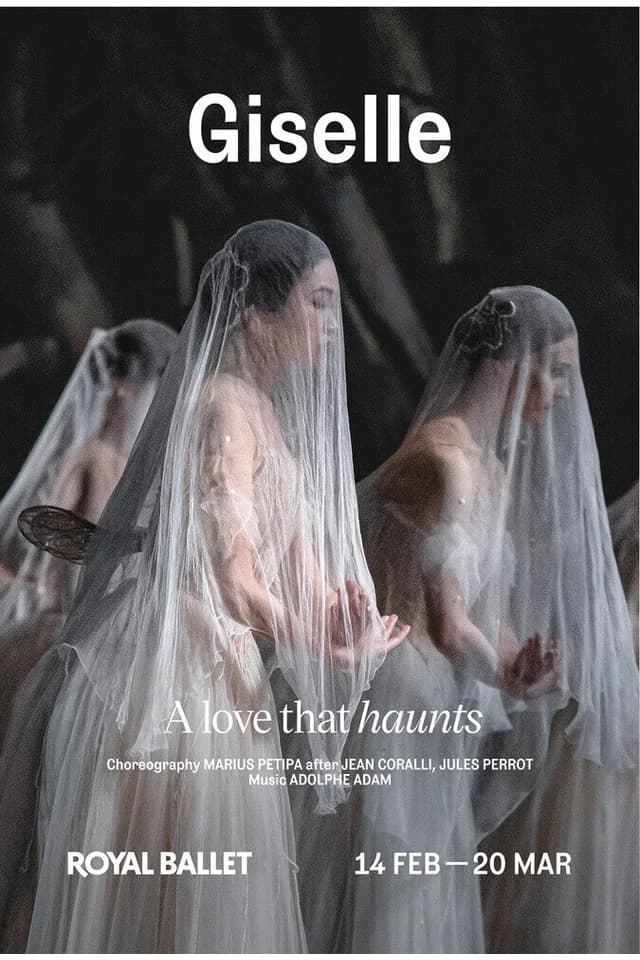 Giselle — Royal Ballet and Opera — 2026 production poster
